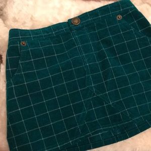 Corduroy skirt
